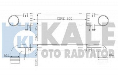 KALE OTO RADYATOR 347700 -  Интеркулер